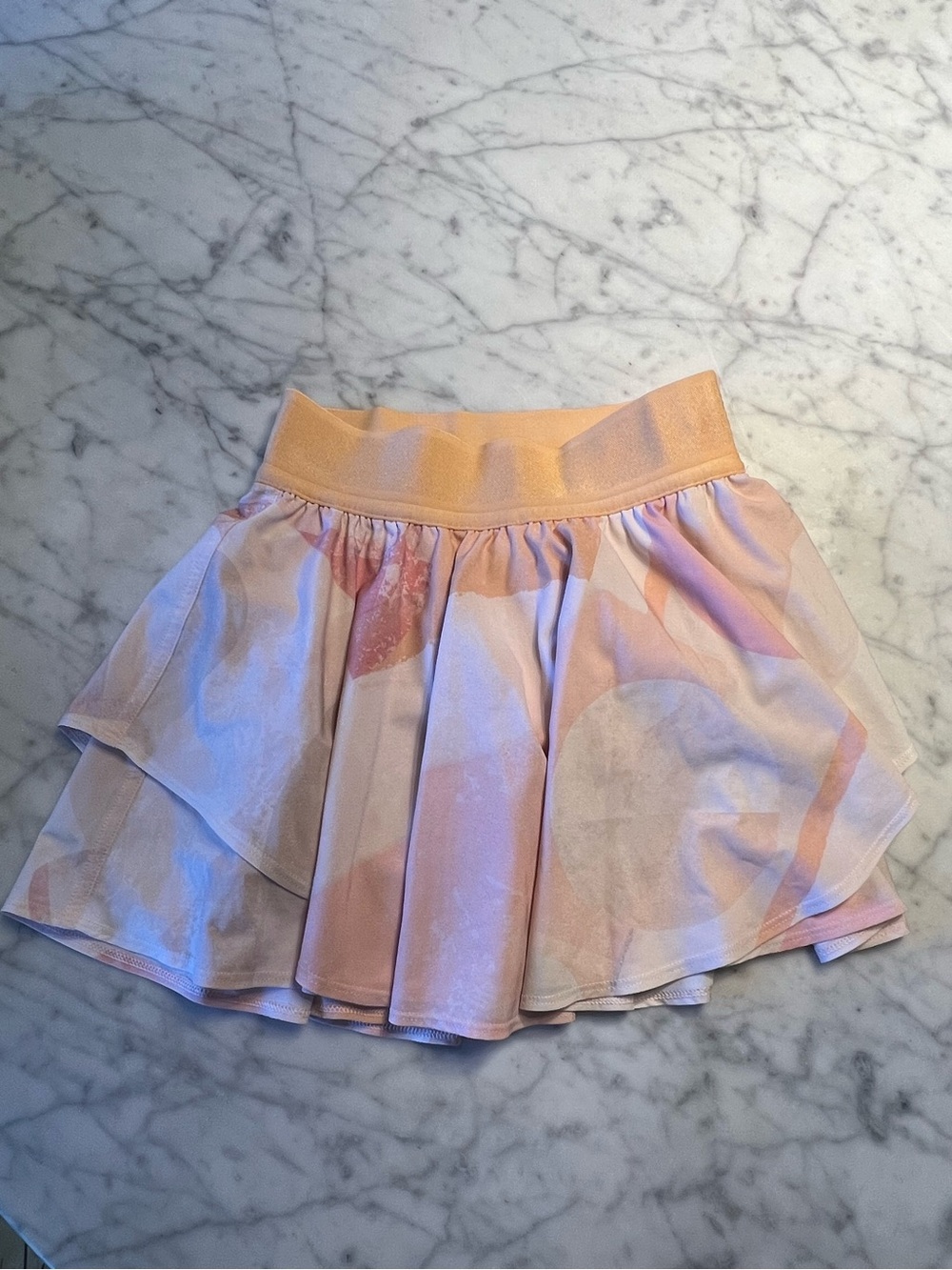 Lululemon Light Pink skirt with shorts under